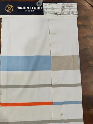 Un buon prezzo. Stoffa a maglia a righe liscia e ecologica per abiti da ginnastica in linea