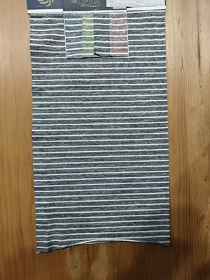 Stoffa di materiale a strisce elastico di moda per abbigliamento casual