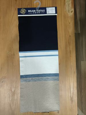 Tocco morbido e fresco e asciutto liscio e alla moda tessuto a maglia a strisce per polo