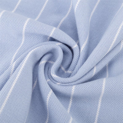 Un buon prezzo. Comodo e non facile da deformare e traspirante tessuto di cotone Pique per polo in linea