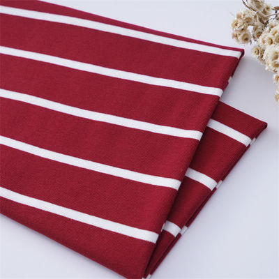 Un buon prezzo. Anti-Pilling Confortevole Alto Colore Durabilità Tessuto a maglia a righe per abbigliamento casual in linea