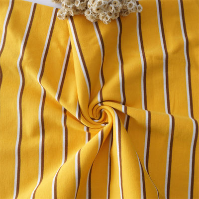 Tessuti a maglia a righe idroscopici e traspiranti per abbigliamento casual