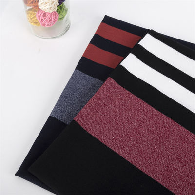 Un buon prezzo. Tessuto a maglia a strisce rigido e liscio per Jersey. in linea