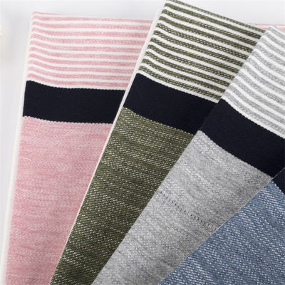 Facile da curare Tessuto a maglia circolare a righe per polo