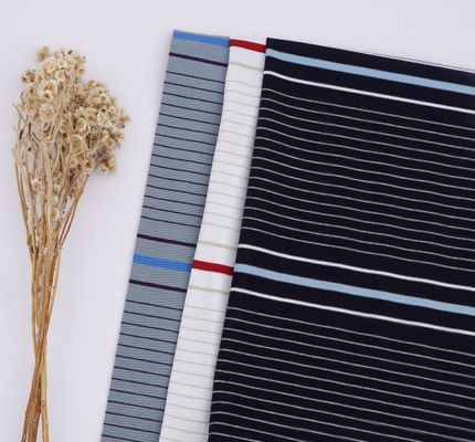 Semplice, bello, durevole, alla moda, materiale a strisce per magliette