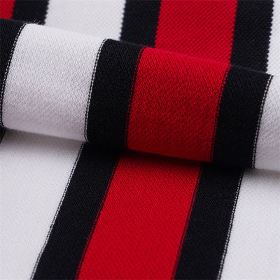 Tessuto di materiale a strisce resistente, morbido, confortevole ed ecologico, da indossare casualmente