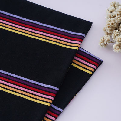 Tissu a maglia a strisce per polo
