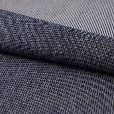Tessuto a maglia a strisce resistente all'usura e ad assorbimento del sudore e traspirante