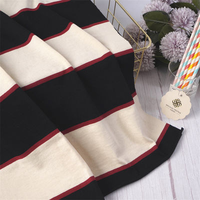 Tessuto a maglia a righe comodo e sano per indossare casualmente