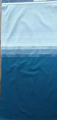 Un buon prezzo. Tessuto a maglia a strisce traspirante 95 cotone 5 spandex per magliette in linea