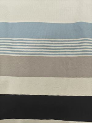 Un buon prezzo. Comfortable, Healthy And Skin-Friendly Good TextureStriped Knit Fabric For T-Shirt in linea