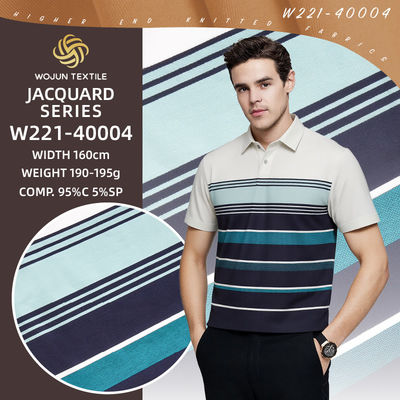 Un buon prezzo. Skin-Friendly And Wear-Resistant, Smooth And Stiff Cotton T Shirt Fabric For T-Shirt in linea