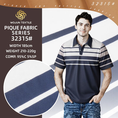 Un buon prezzo. Traspirante, antiumidità e traspirante, adatto alla pelle, tessuto di cotone per polo in linea