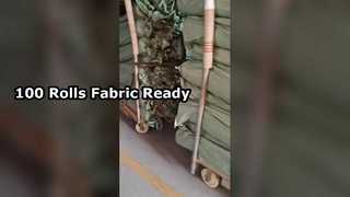 Tessuto Pronto per la Spedizione 100 Rotoli