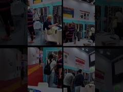 Tessuto a maglia a strisce anti-rughe per polo.